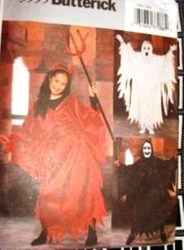 3995 PULLOVR ROBE, HDPC, MASK, DEVIL, GHOST, VAMP PATTERN 4-14